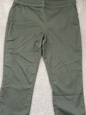 New York & Company Olive Stretch Chinos